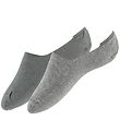 Levis Footie Socks - 2-Pack - Low Rise - Grey/Grey Melange