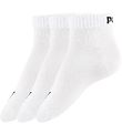 Puma Sneaker-Socken - 3er-Pack - Quarter Plain - Wei