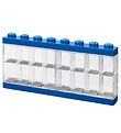 LEGO Storage Minifigur Display - 16 Fcher - 38 cm - Blau