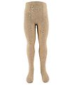 Condor Tights - Rib - Light Brown Melange