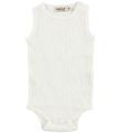 MarMar Bodysuit Sleeveless - Modal - Rib - White