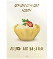 Citatplakat Poster - B2 - Taartjes