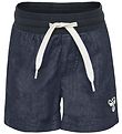 Hummel Shorts - HMLJaco - in denimblauw