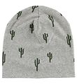 MP Beanie - Grey Melange w. Cactus