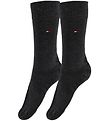 Tommy Hilfiger Chaussettes - 2 Pack - Classic+ - Charbon Chin