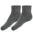 Tommy Hilfiger Chaussettes - 2 Pack - Trimestre - Gris Chin