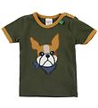 Freds World T-Shirt - Armygrn mit Bulldog