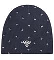 Hummel Beanie - HMLBobo - Navy w. Logos