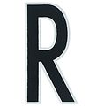Design Letters Sticker - Mobile - R - 5 cm - Black