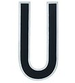 Design Letters Sticker - Mobile - U - 5 cm - Black