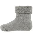 Fuzzies Baby Socks - Light Grey