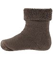 Fuzzies Baby Socks - Walnut