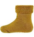Fuzzies Baby Socks - Mustard