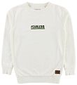 Hound Sweatshirt - Off-White w. Army Green