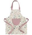 Cam Cam Apron - Pressed Leaves Rose