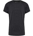 Hummel T-Shirt - HMLHarald - Donkergrijs Gevlekt