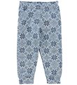 Joha Leggings - Wool - Light Blue/Stars