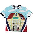 Dolce & Gabbana T-shirt - Back To School - Light Blue w. School