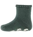 Condor Chaussettes av. Antidrapant - Vert Cendr