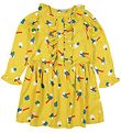 Stella McCartney Kids Dress - Viscose - Yellow w. Pattern