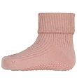 Melton Babysocken - ABS - Rosa