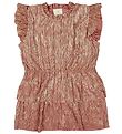 En Fant Kleid - Plissee - Pink
