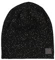 Little Wonders Beanie - Anna - Black w. Silver Dots