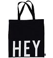 Design Letters Tygkasse - Hey - Svart