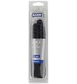 2GO Teygjanlegt Spíralreimar - 15 cm - 1 Par - Svart