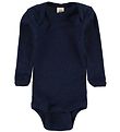 Engel Romper l/s - Wol/Zijde - Navy