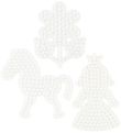 Hama Midi Pegborads - 3-pack - Flower, Pony & Prinsess