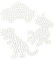 Hama Midi Perlen Steckplatten - 3er-Pack - Auto, Dinosaur & Papa