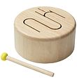 PlanToys Solid Drum - Natural