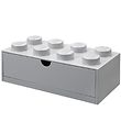 LEGO® Storage Storage Drawer - 8 Knobs - 31x15x9 - Grey