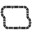 Waytoplay Car Track - 24 pcs - Highway