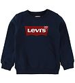 Levis Sweatshirt - Batwing Crew Neck - Marinbl