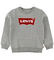 Levis Sweatshirt - Batwing Crew Neck - Grey Melange