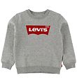 Levis Peysa - Batwing Crew Neck - Grátóna