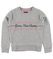 GANT Sweatshirt - GANT Script - Grey Melange