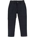 Grunt Trousers - Justin - Wave Blue w. Checks
