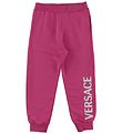 Versace Sweatpants - Fuchsia w. Logo