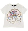 T-Shirt Versace - Blanc av. Logo