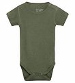 Hust and Claire Bodysuit s/s - Bet - Wool/Bamboo - Green