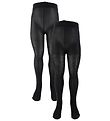 The New Strumpfhosen - 2er-Pack - Schwarz m. Glitzer