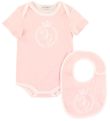 Dolce & Gabbana Gift Box - Bodysuit/Teething Bib - Rose