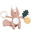 Sebra Activity Toy - Squirrel Zappy - Misty Rose