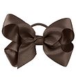 Little Wonders Hair Tie - Luana - 5 cm - Brown w. Glitter