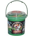 Wild Republic Bucket w. Animals - Mini - 15 pcs. - Wild Animals