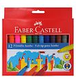 Faber-Castell Markers - Jumbo - 12 pcs - Multicoloured