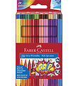 Faber-Castell Marqueurs Magiques - Grip - 20 pices - Multicolor